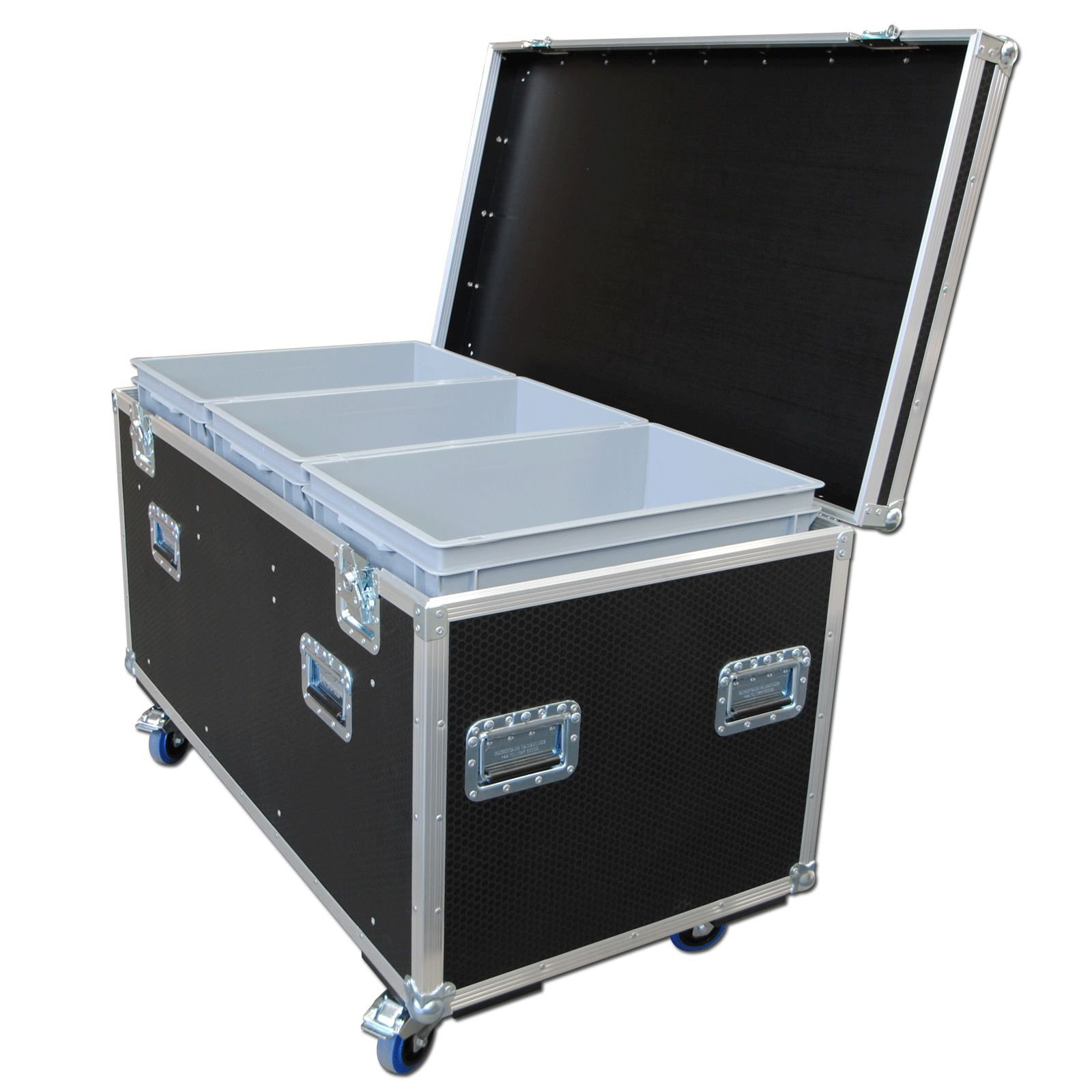 Cable Road Trunk With Divider System and Euro Storage Container